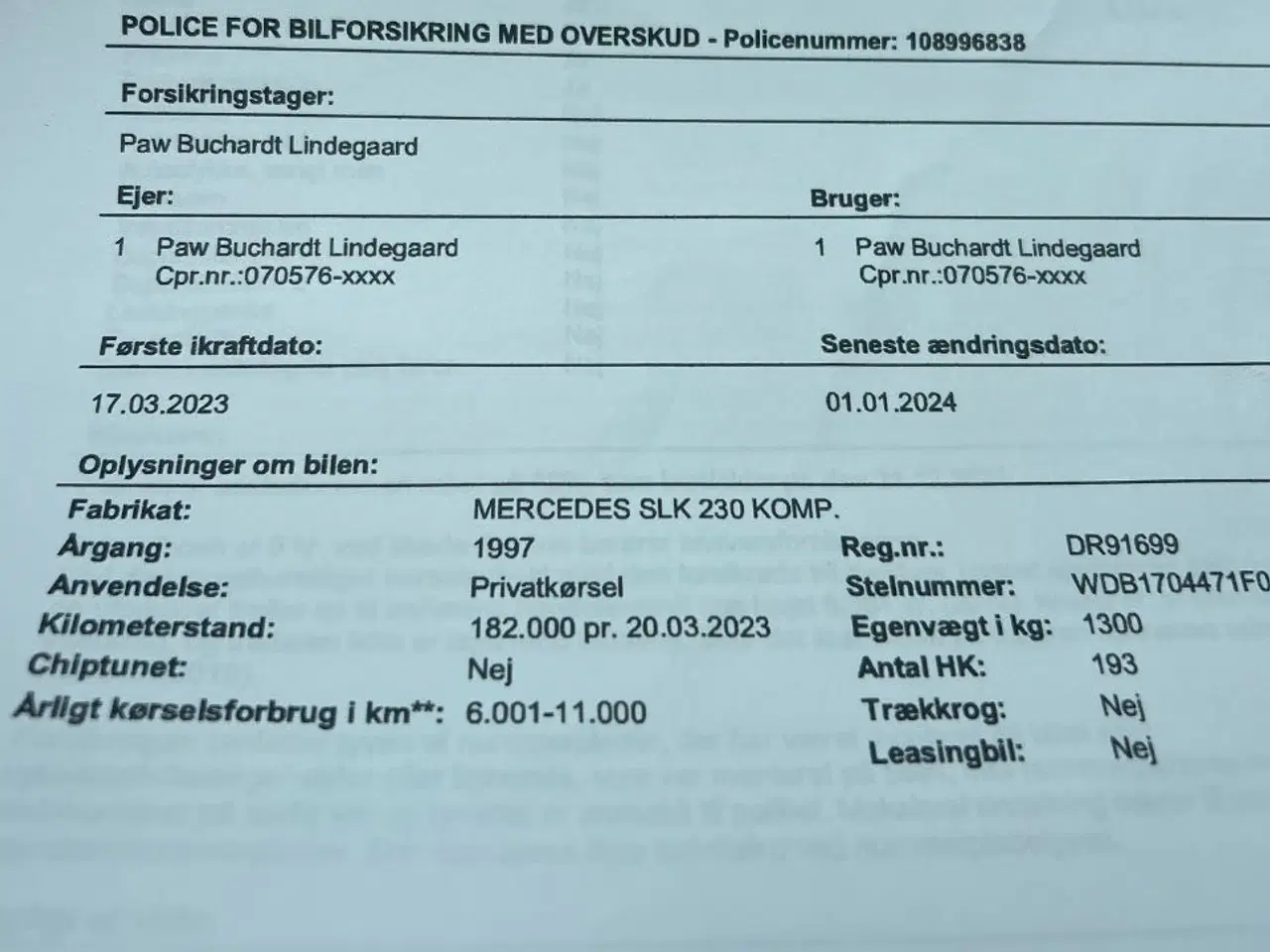 Billede 4 - Mercedes slk kompressor