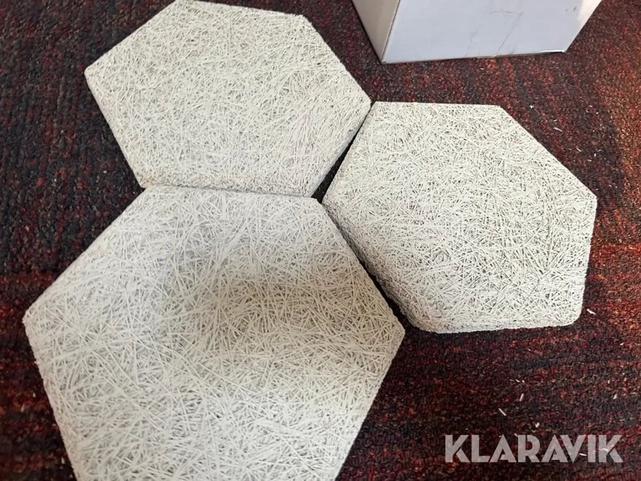 Billede 4 - Træbeton plader Fibrotech Hexagon 216 styk
