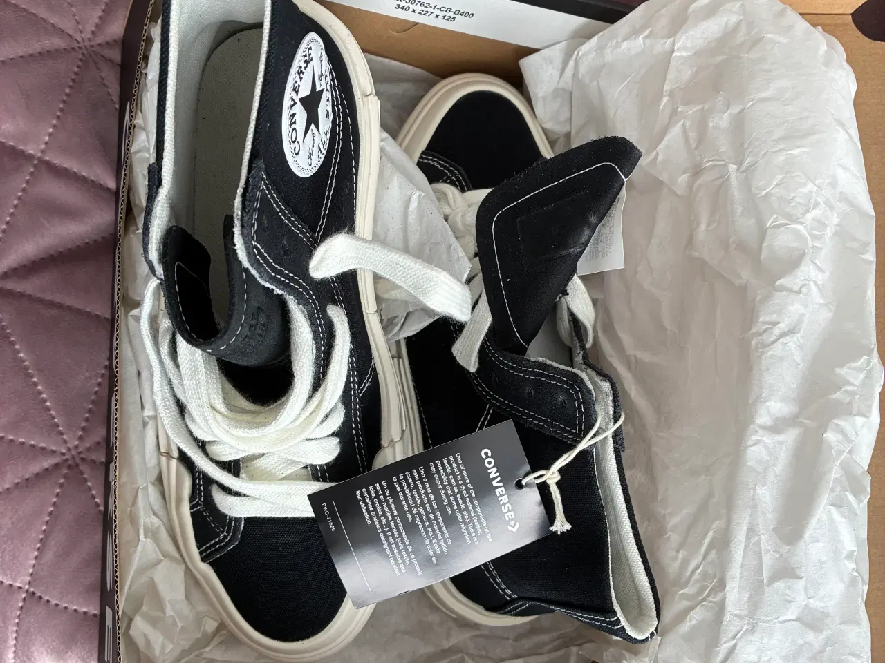 Billede 4 - Fede Converse mørkeblå 