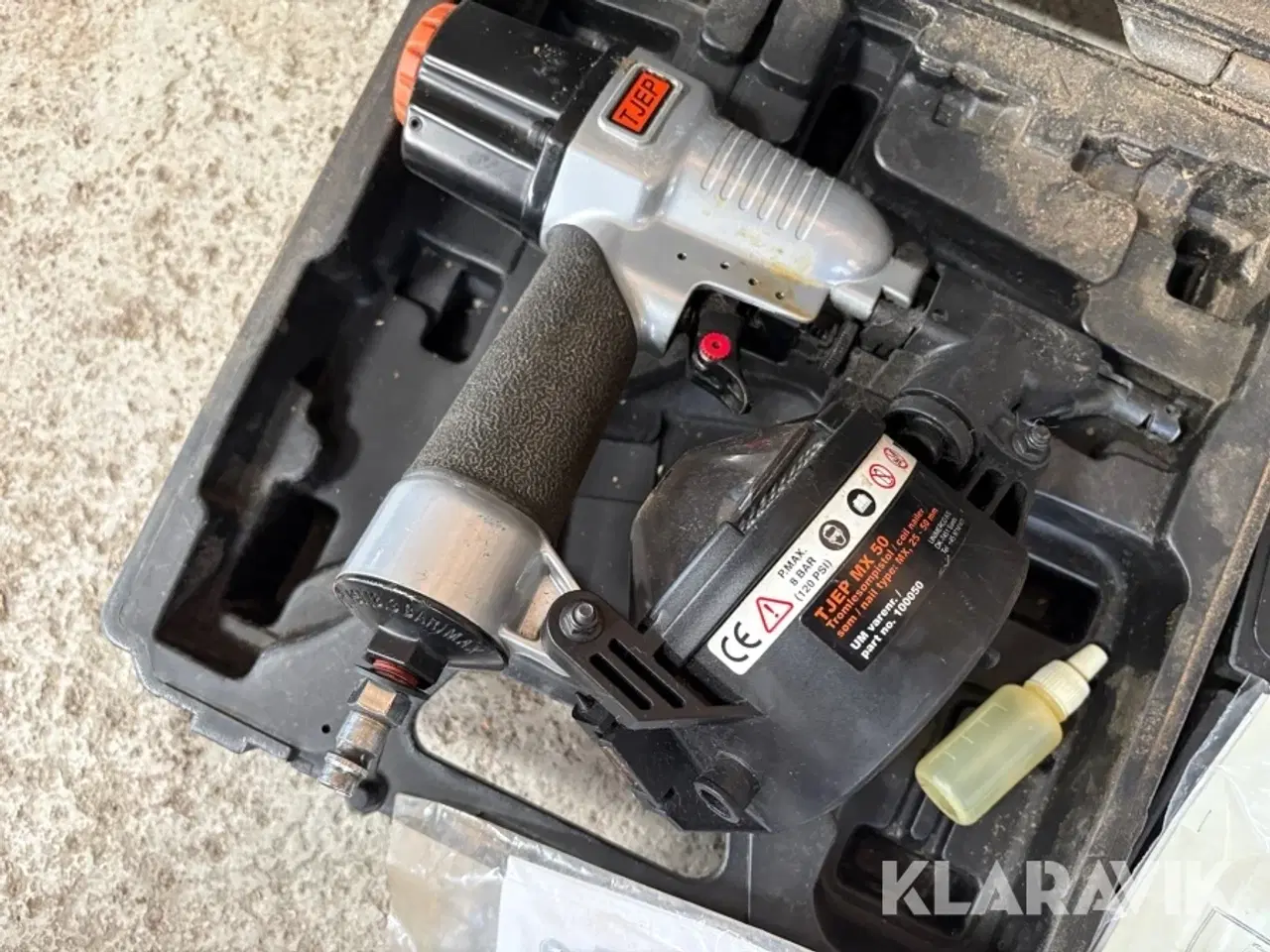 Billede 4 - Sømpistoler og kompressor Tjep, Senco MX50, 90/40, ZE-65 finishpro 18, 4 styk.