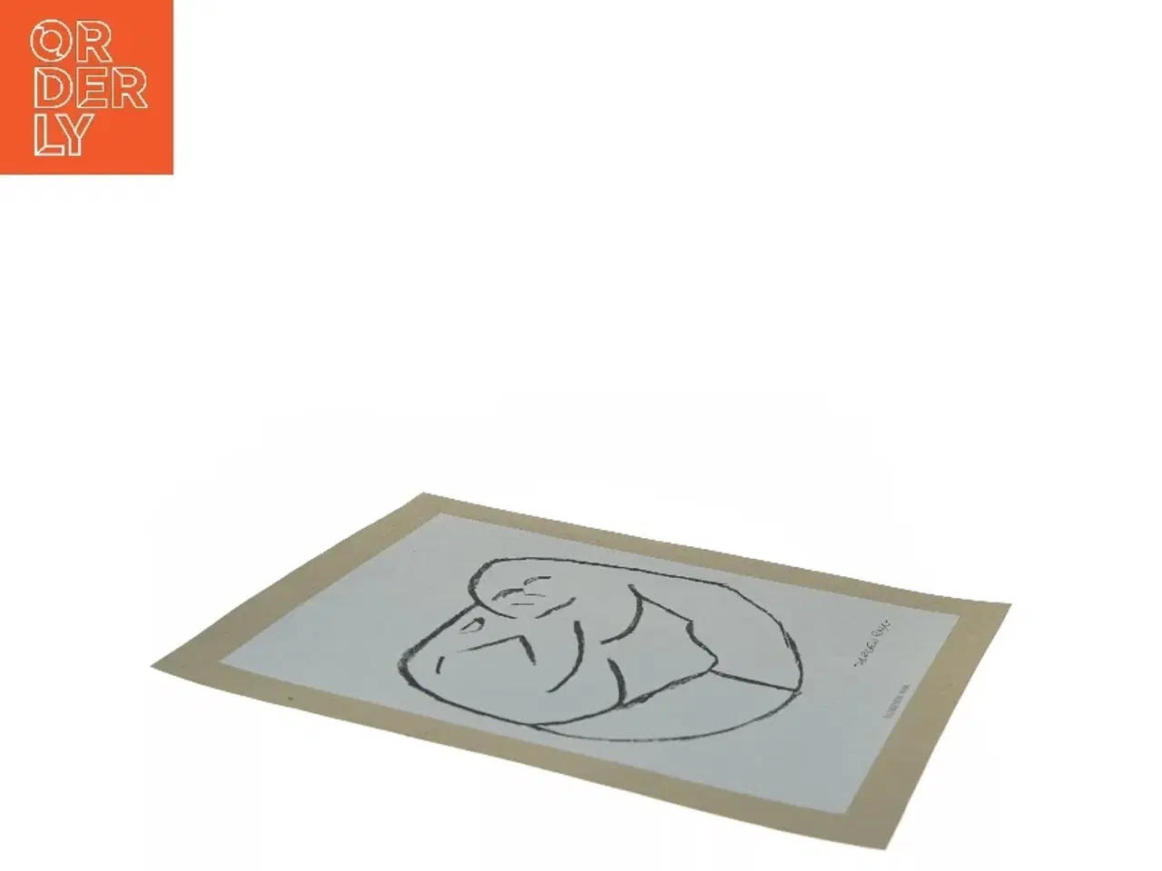 Billede 3 - elskende par fra Jørgen Ryg (str. 30,5x24 cm)