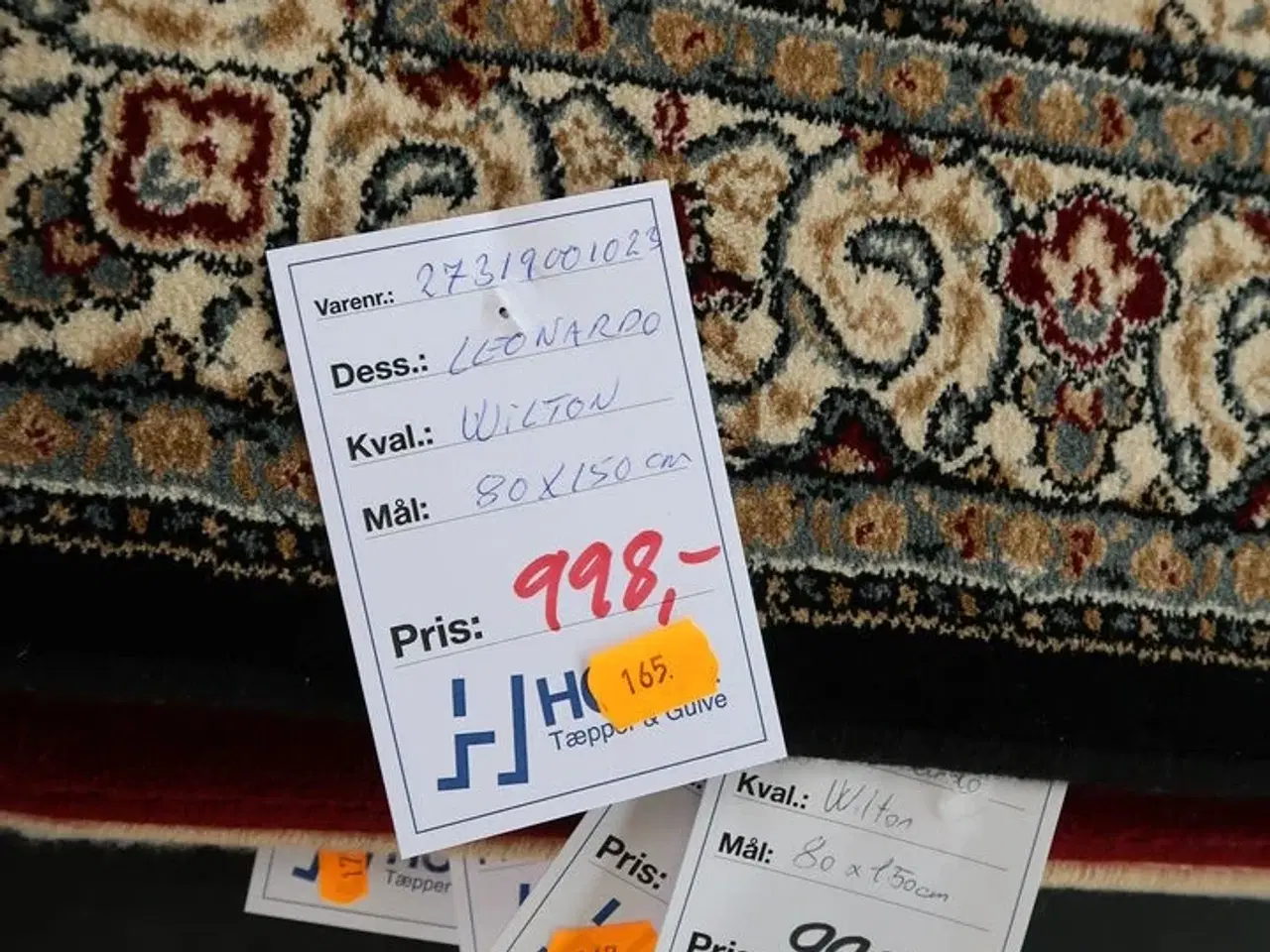 Billede 2 - Gulvtæppe LEONARDO Wilton