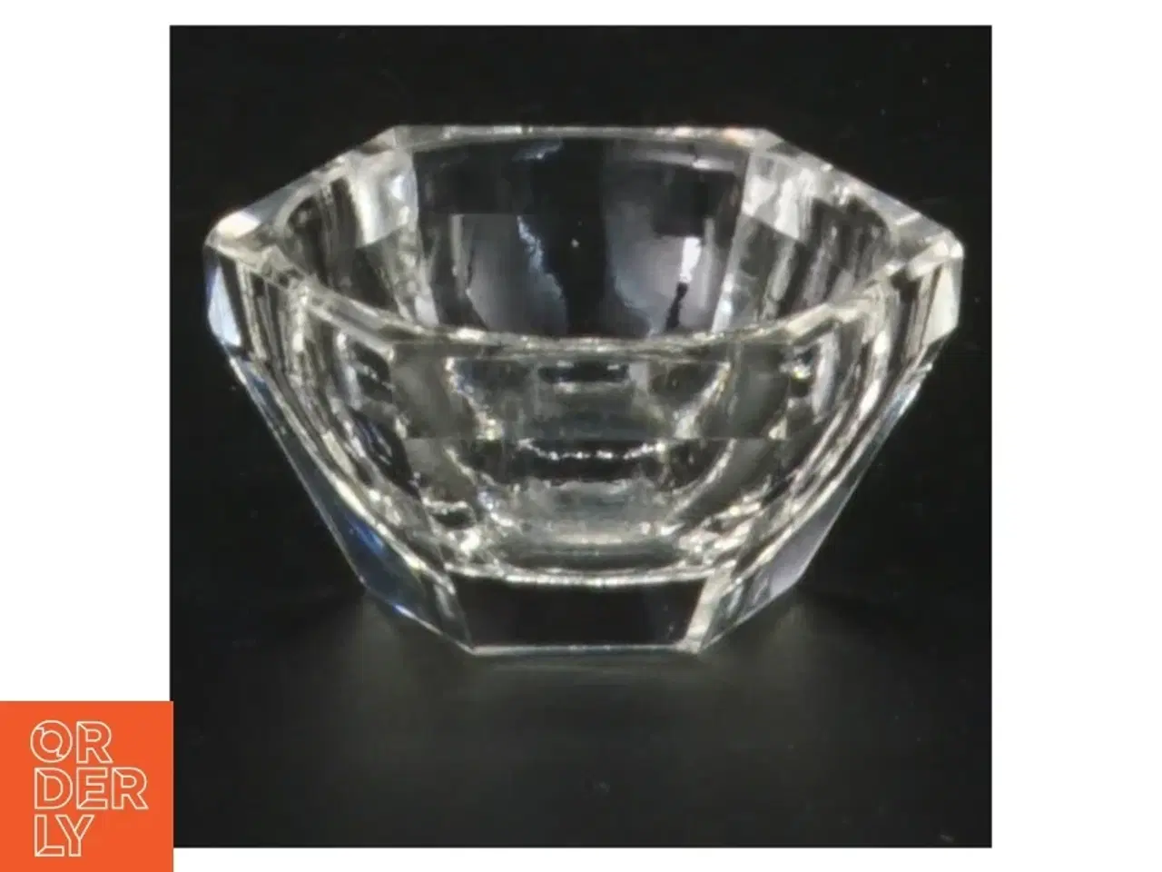 Billede 1 - Lille retro glasskål (str. Ø 5 cm)