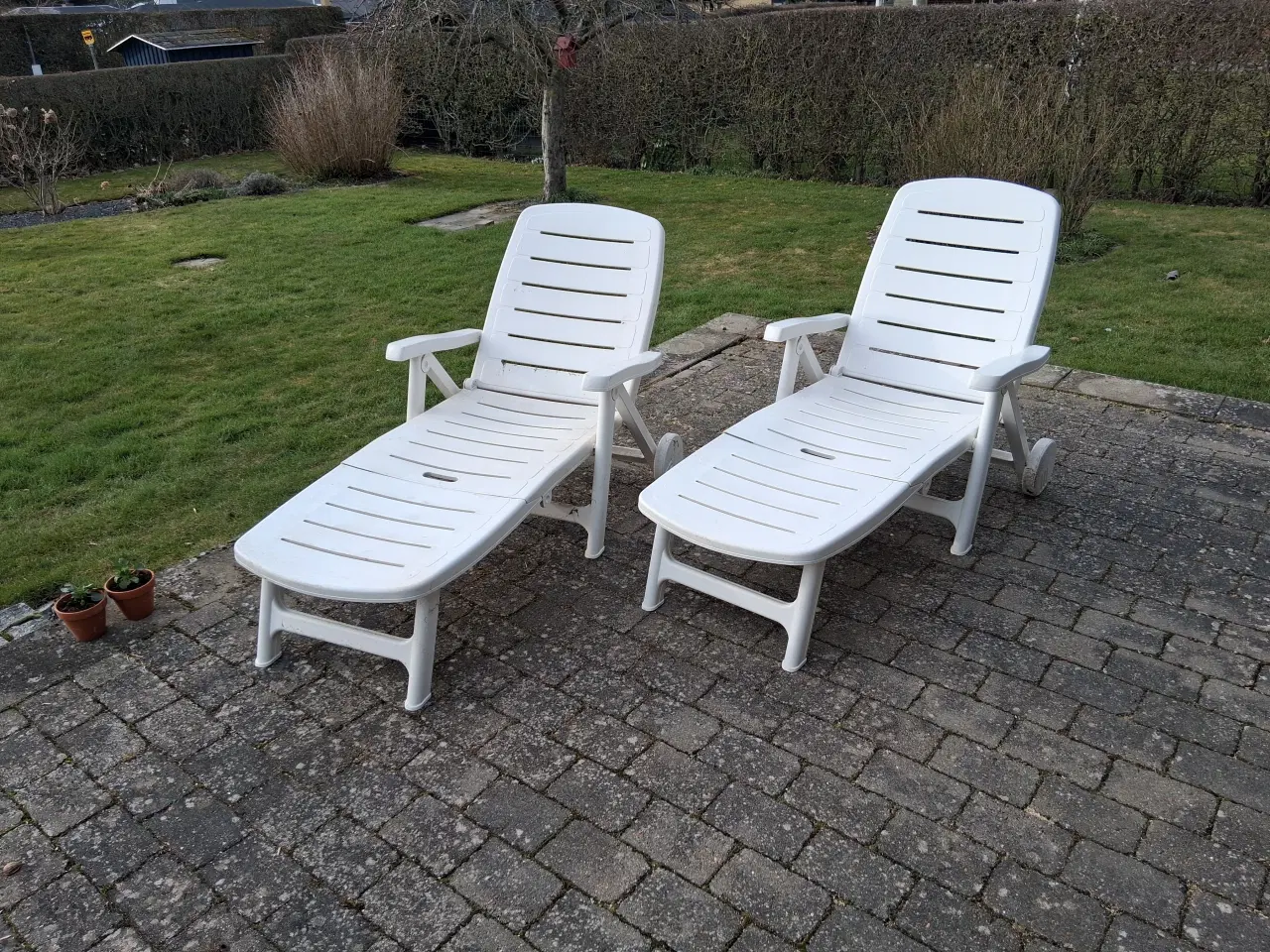 Billede 2 - 2 stk. Foldbar Solseng / Solvogn