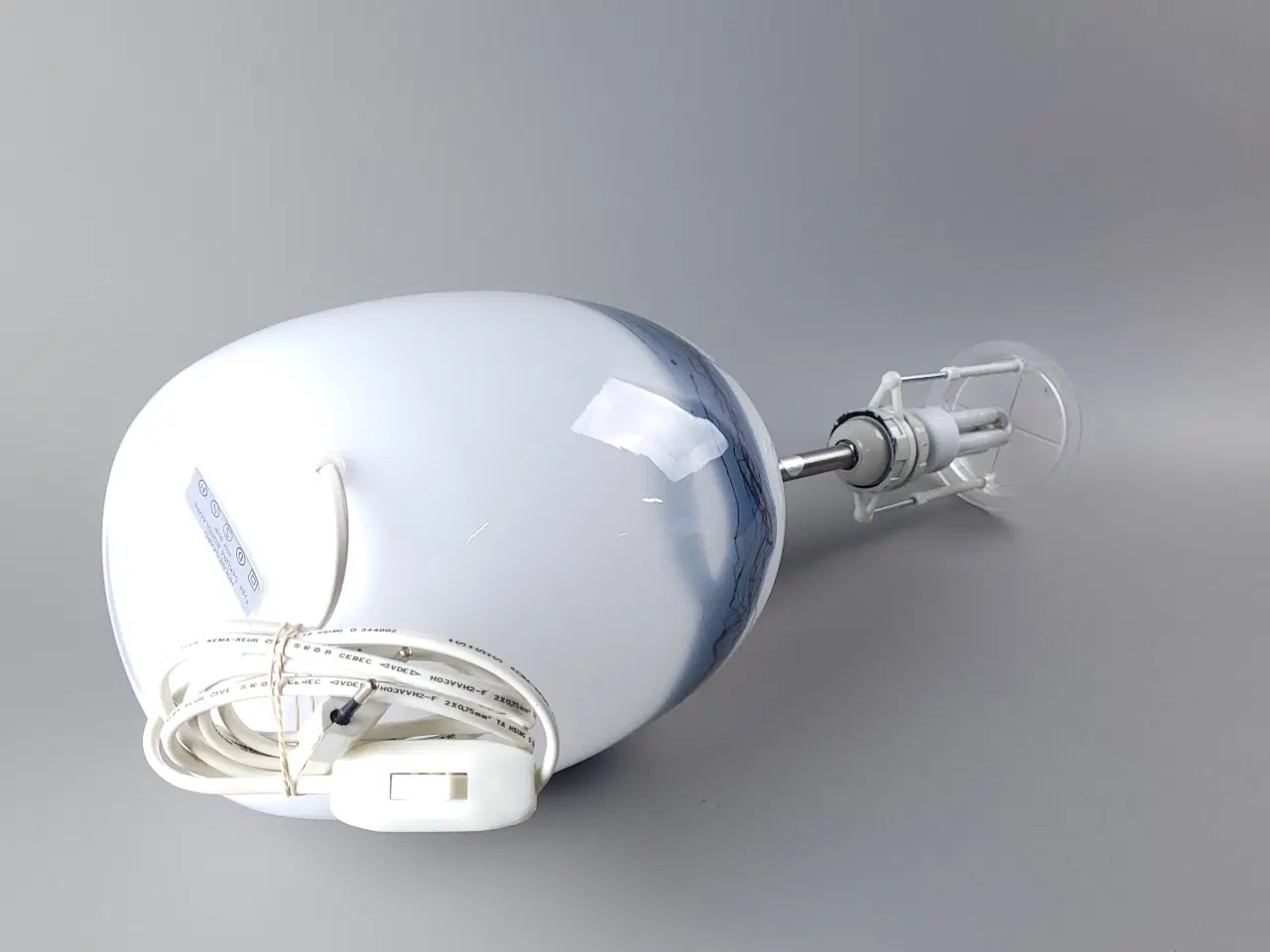 Billede 9 - ⭐️· Smuk Holmegaard Sakura Stor Oval Bordlampe