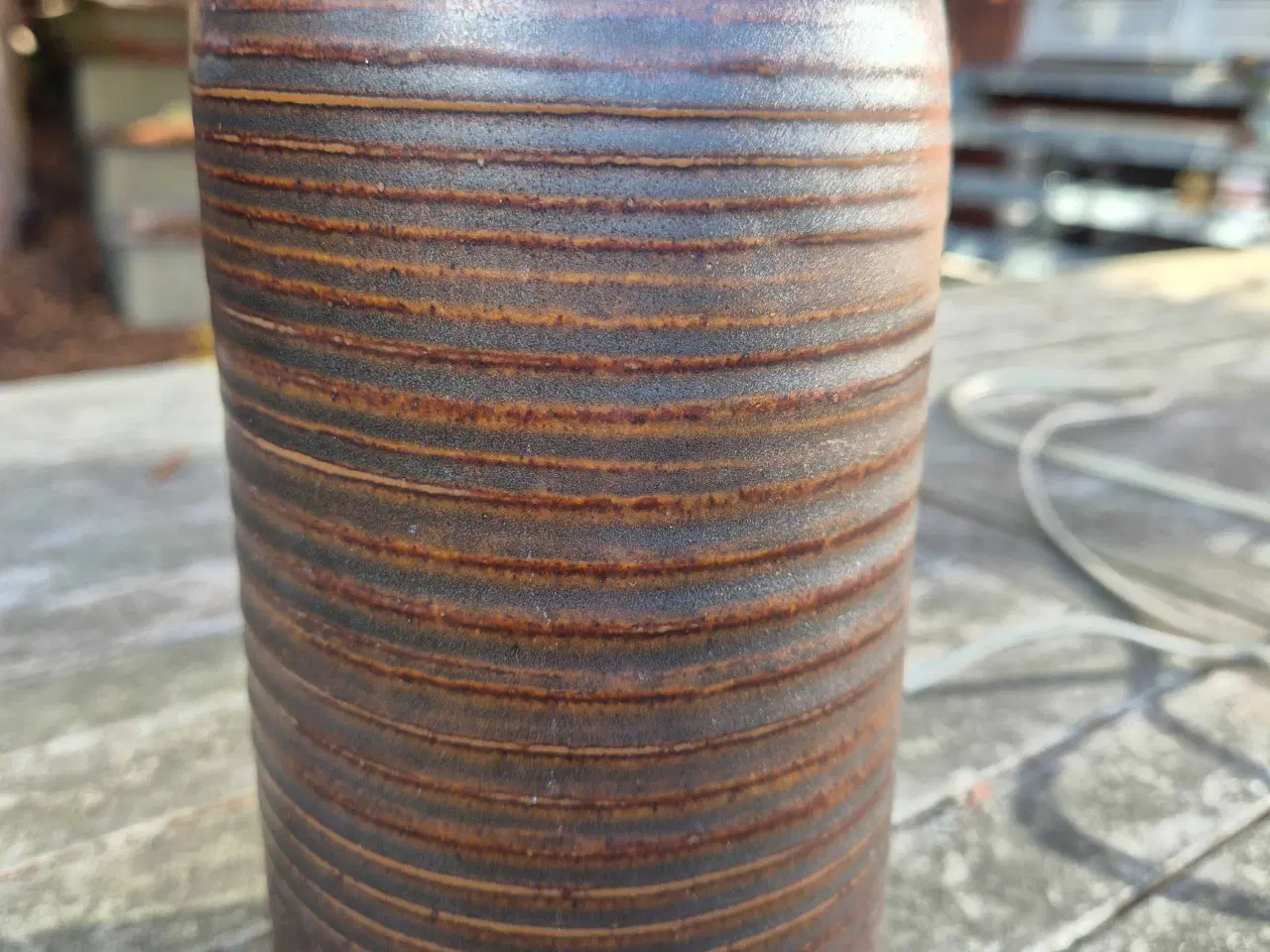 Billede 4 - Smuk keramiklampe fra Knabstrup 