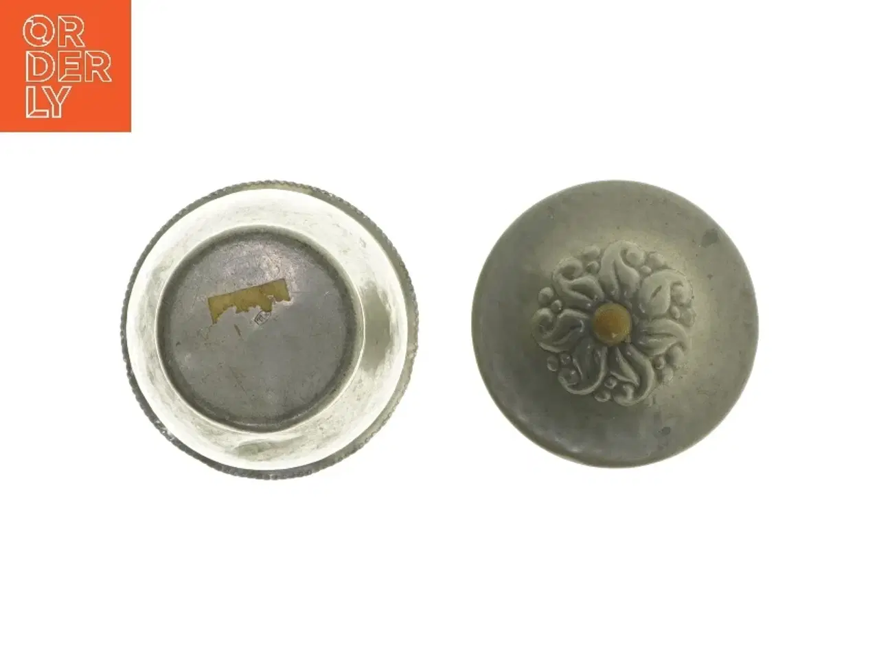 Billede 4 - Dekorativ krukke med låg (str. 7 cm)