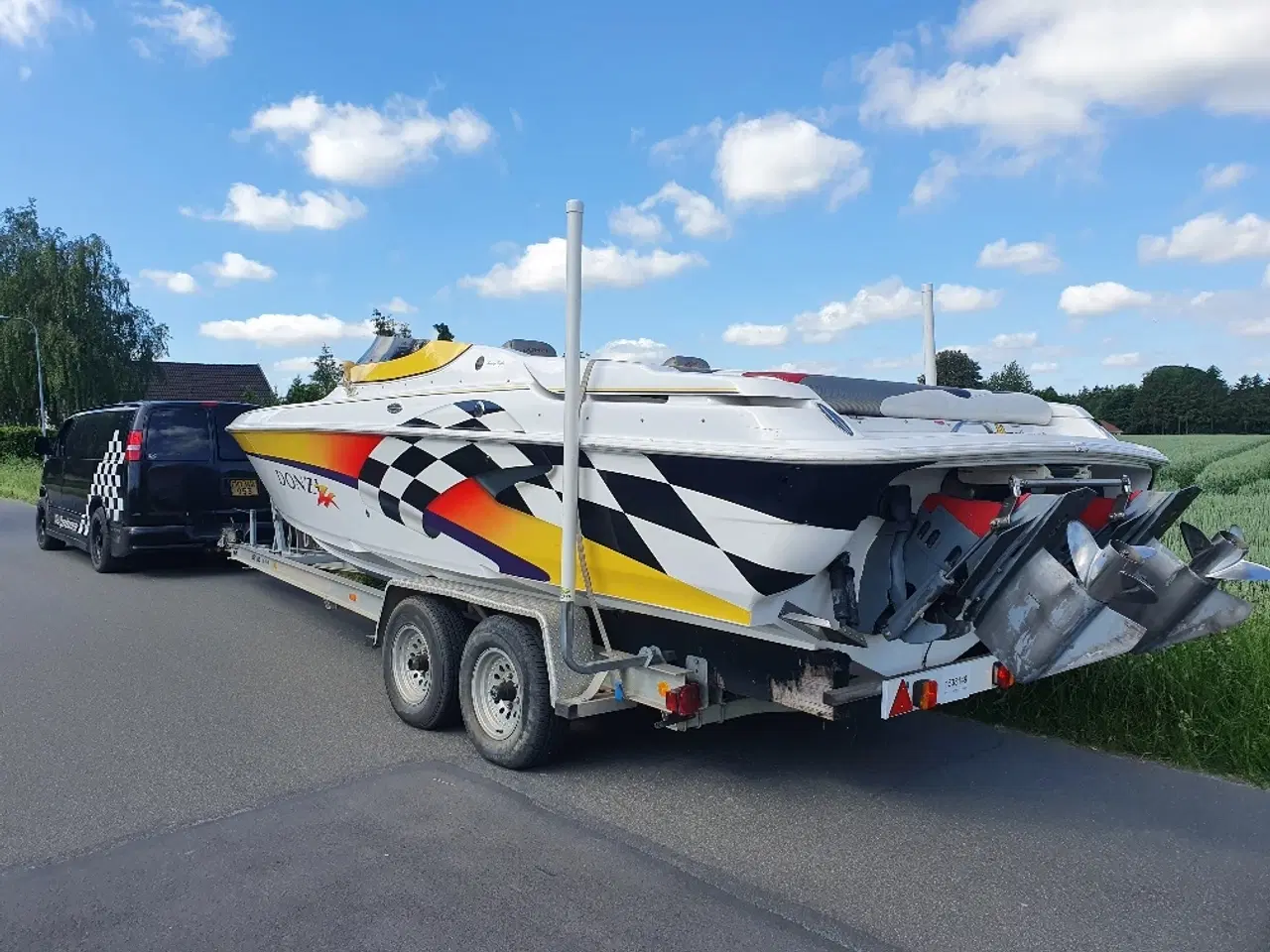 Billede 5 - Speedbåd Powerboat Donzi 2 x V8