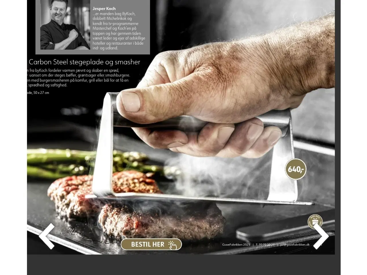 Billede 2 - Bykoch stegeplade og smasher fået som julegave 