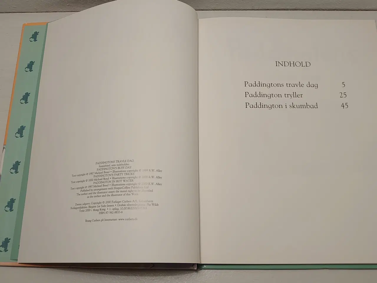 Billede 3 - Michael Bond: Paddingtons travle dag. År 2000