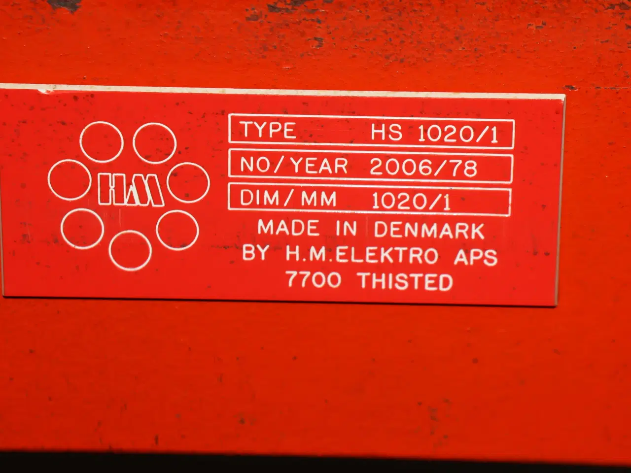 Billede 5 - HM pladebukker model HS1020/1