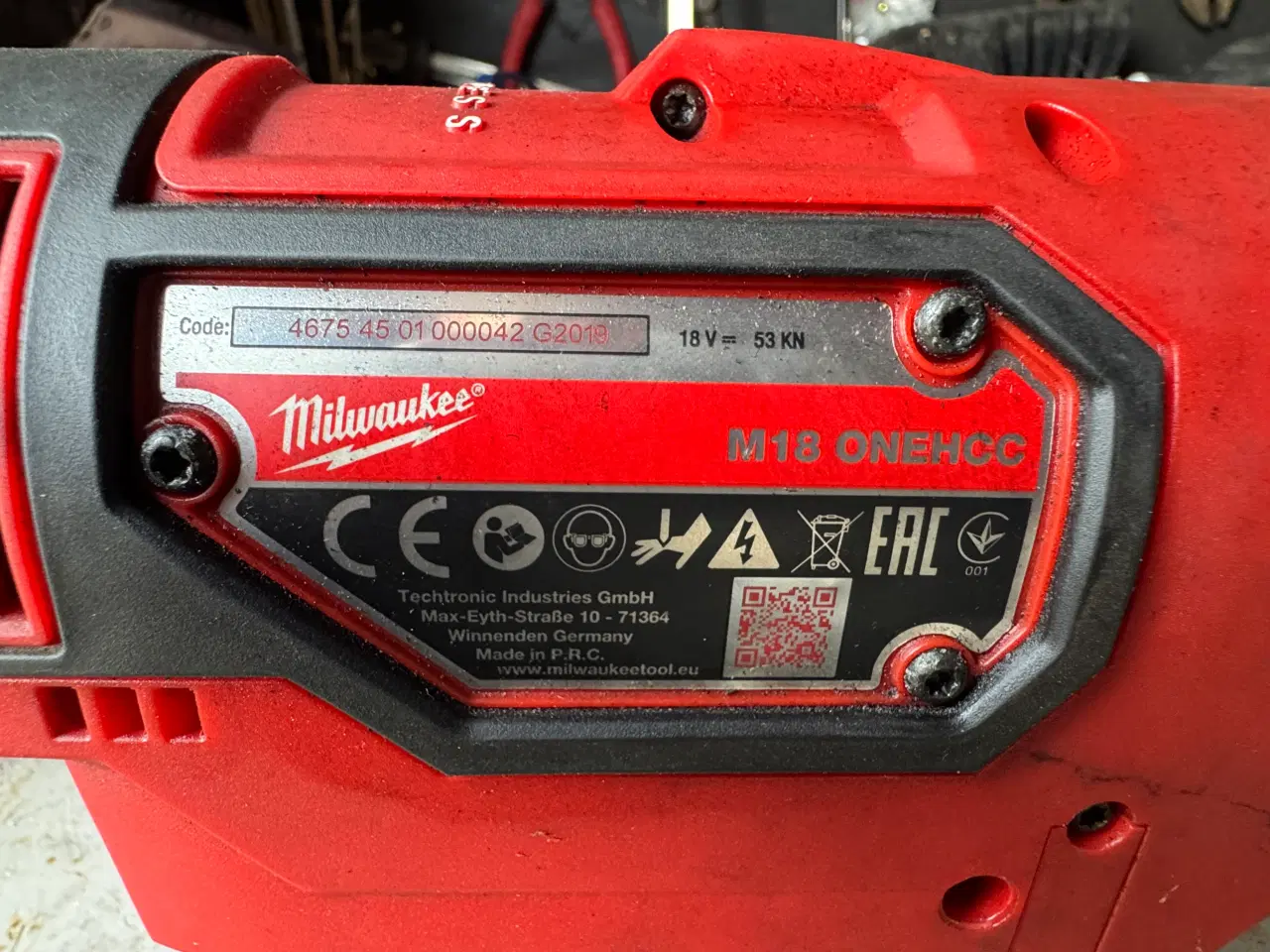 Billede 5 - Boldtsaks/Kabelsaks på batteri