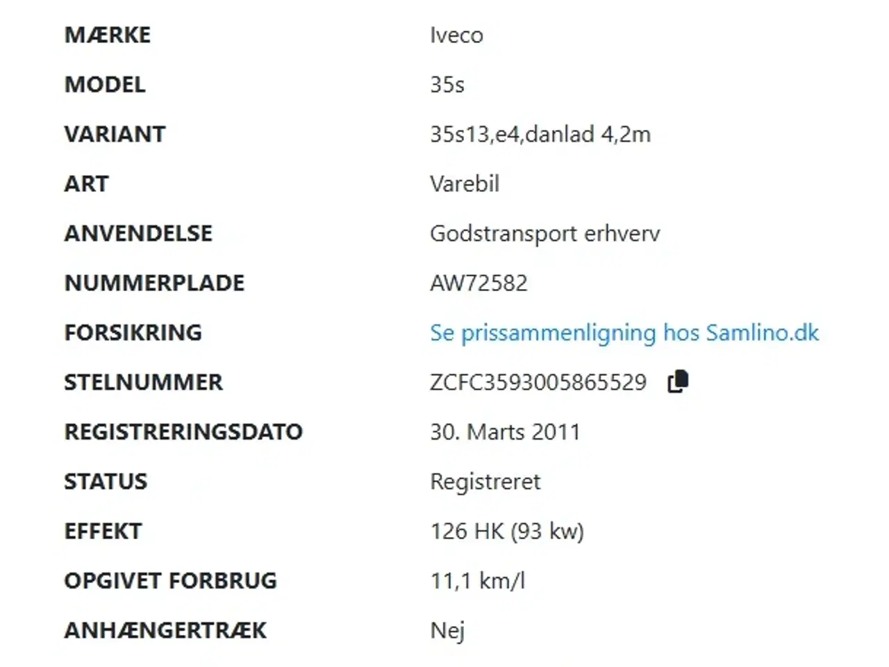 Billede 12 - Iveco 35s Kassebil med lift