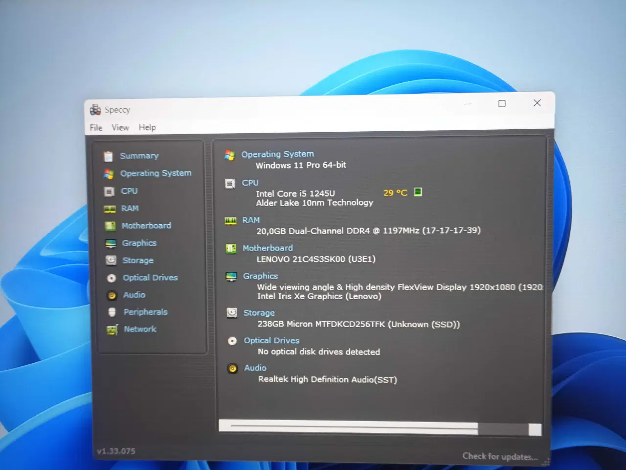 Billede 7 - Professionel ThinkPad L15 gen3 20gbRAM/i5 12gen