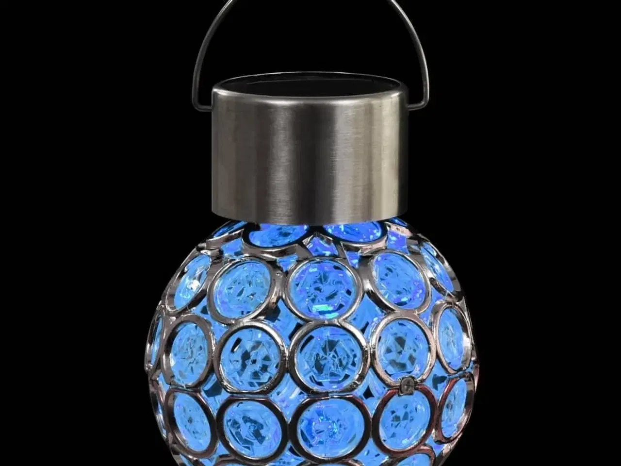 Billede 8 - Hængende LED-solcellelamper 8 stk. RGB-farver