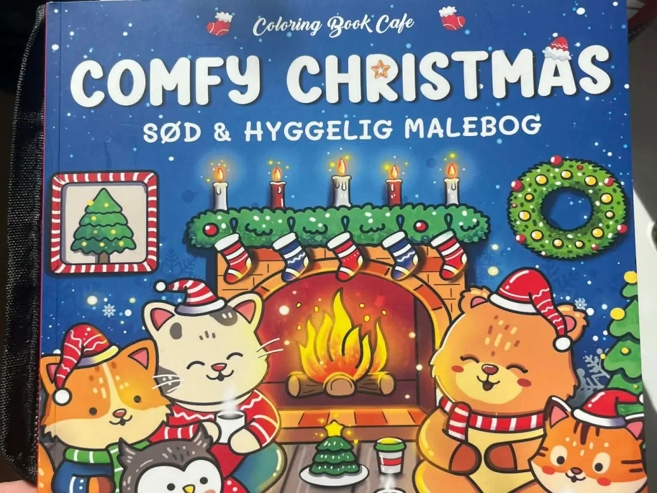 Billede 3 - Stort tuschesæt m. malebog – pæn stand