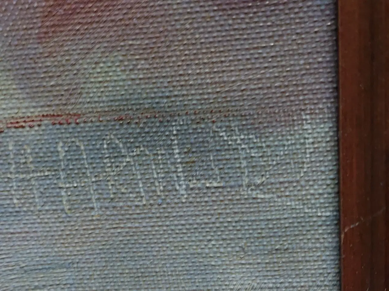 Billede 3 - HARRIET HANSEN - ( 1920 - 1987 ) - oliemaleri