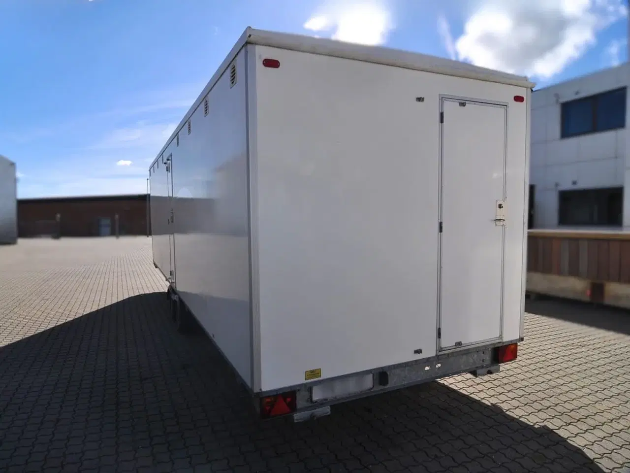 Billede 4 - Badvogn 2x4 med oliefyr