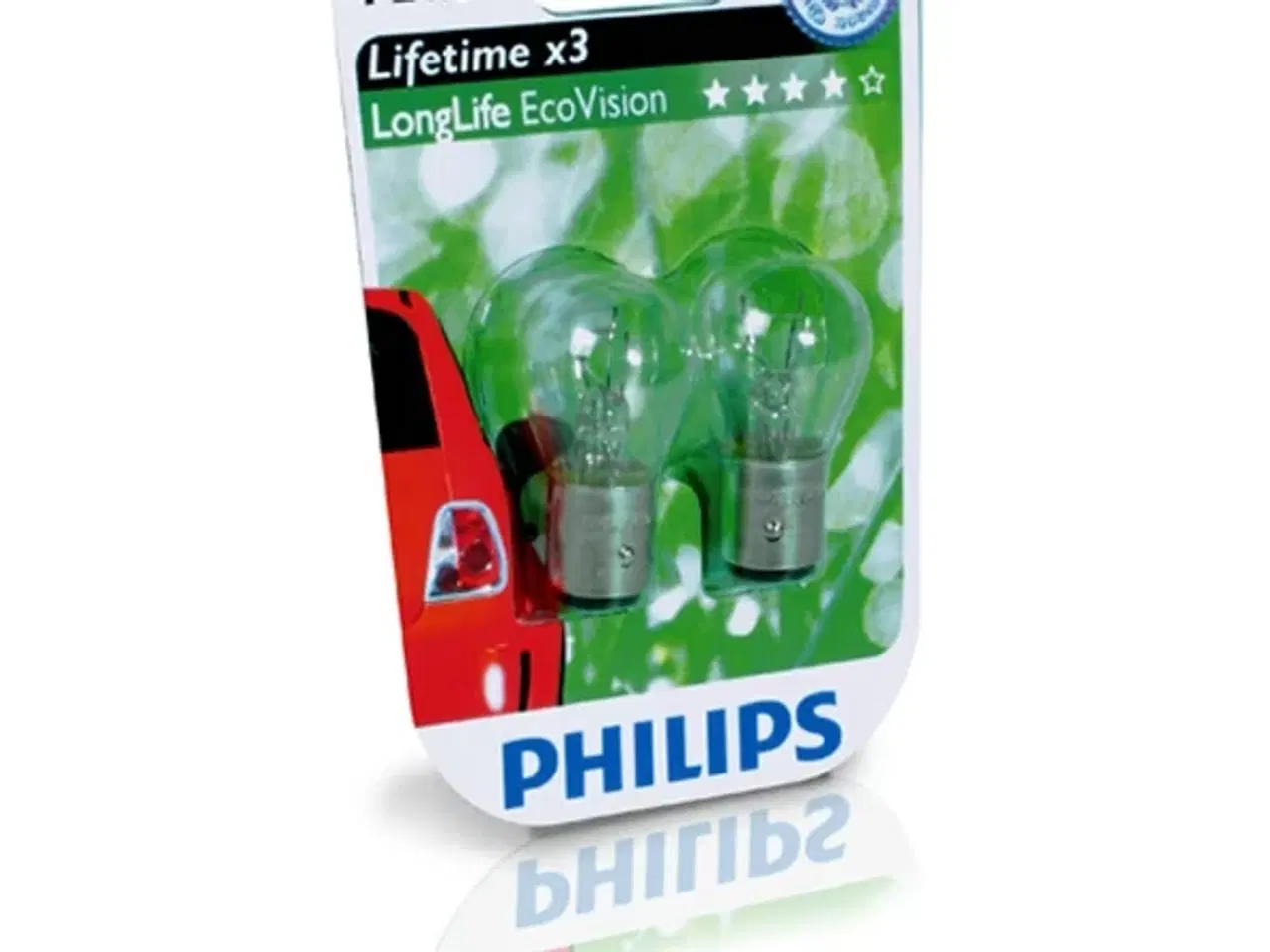 Billede 1 - Philips Longlife EcoVision 21/5W 12V - Sæt