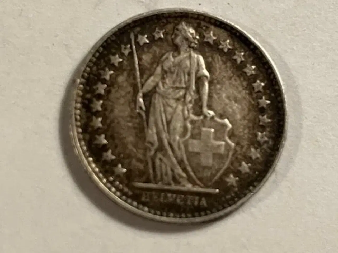 Billede 2 - 1/2 Franc 1921 Switzerland