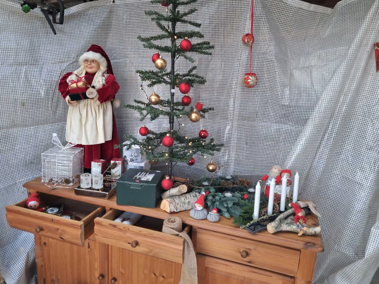 Billede 6 - Pynte gran / jule træ og andet jule ting sælges