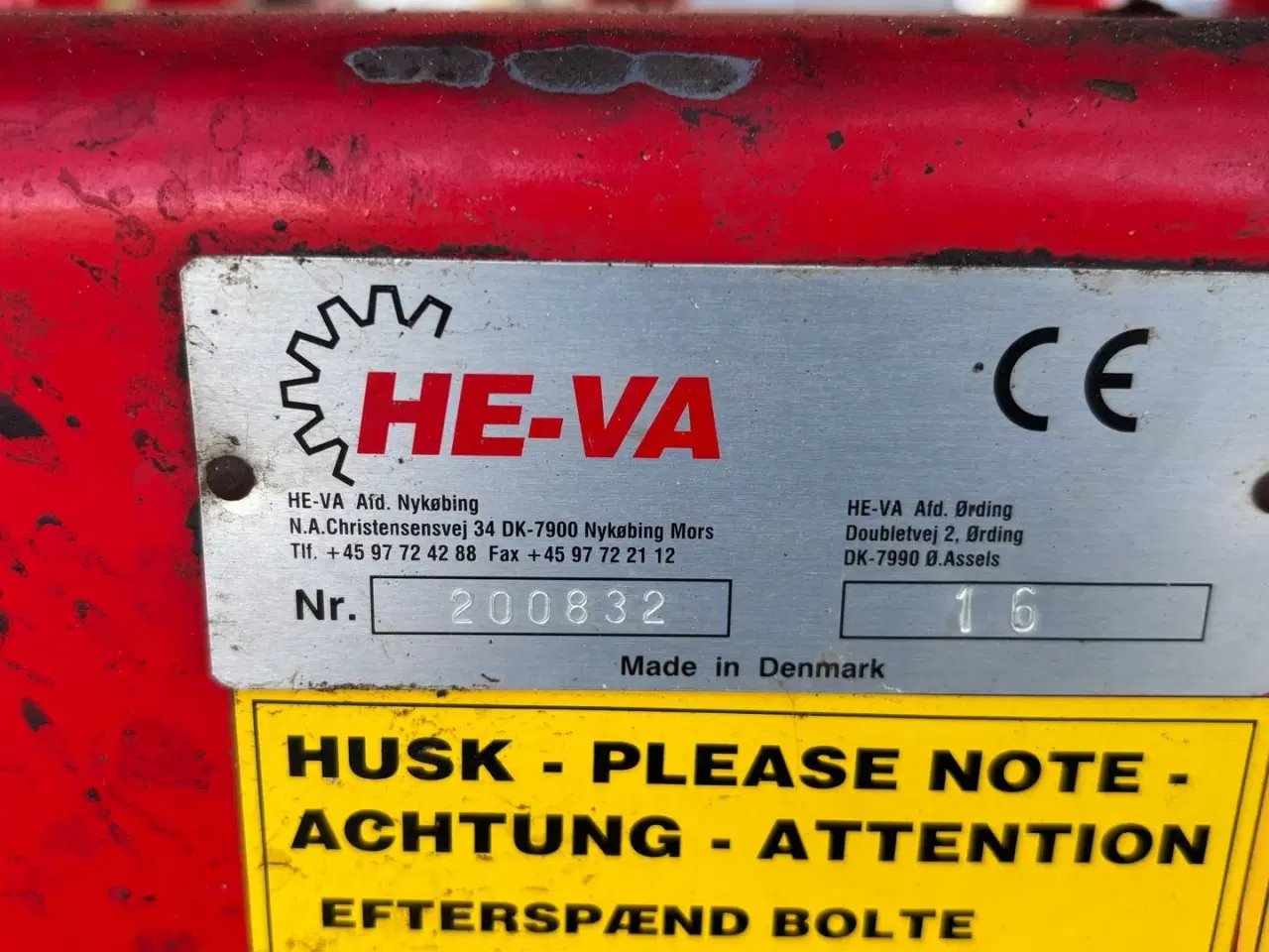 Billede 3 - Heva Combi Tiller Combi Tiler MK II