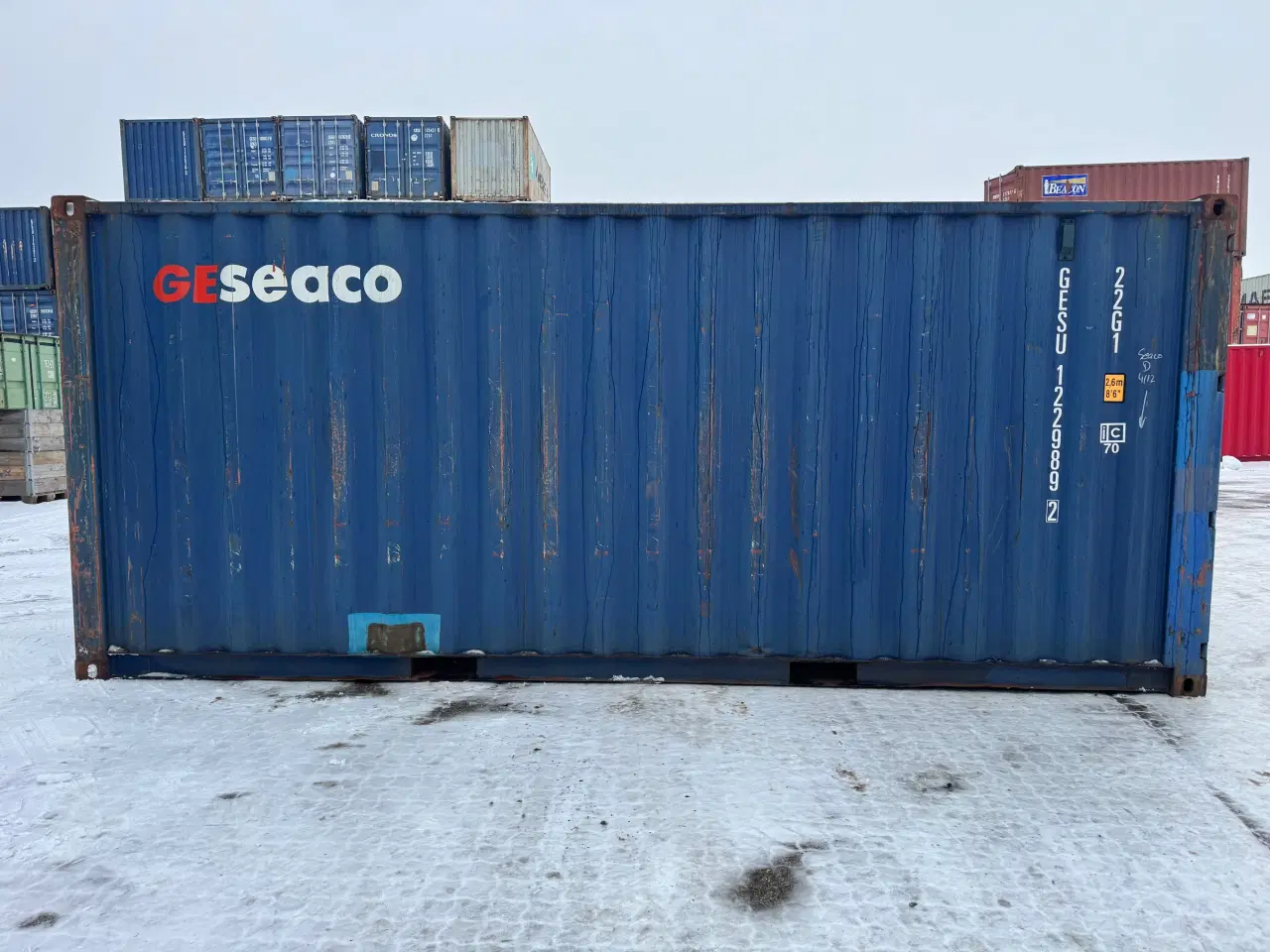 Billede 5 - Brugt 20 fods Isoleret Container-ID: GESU 122989-2