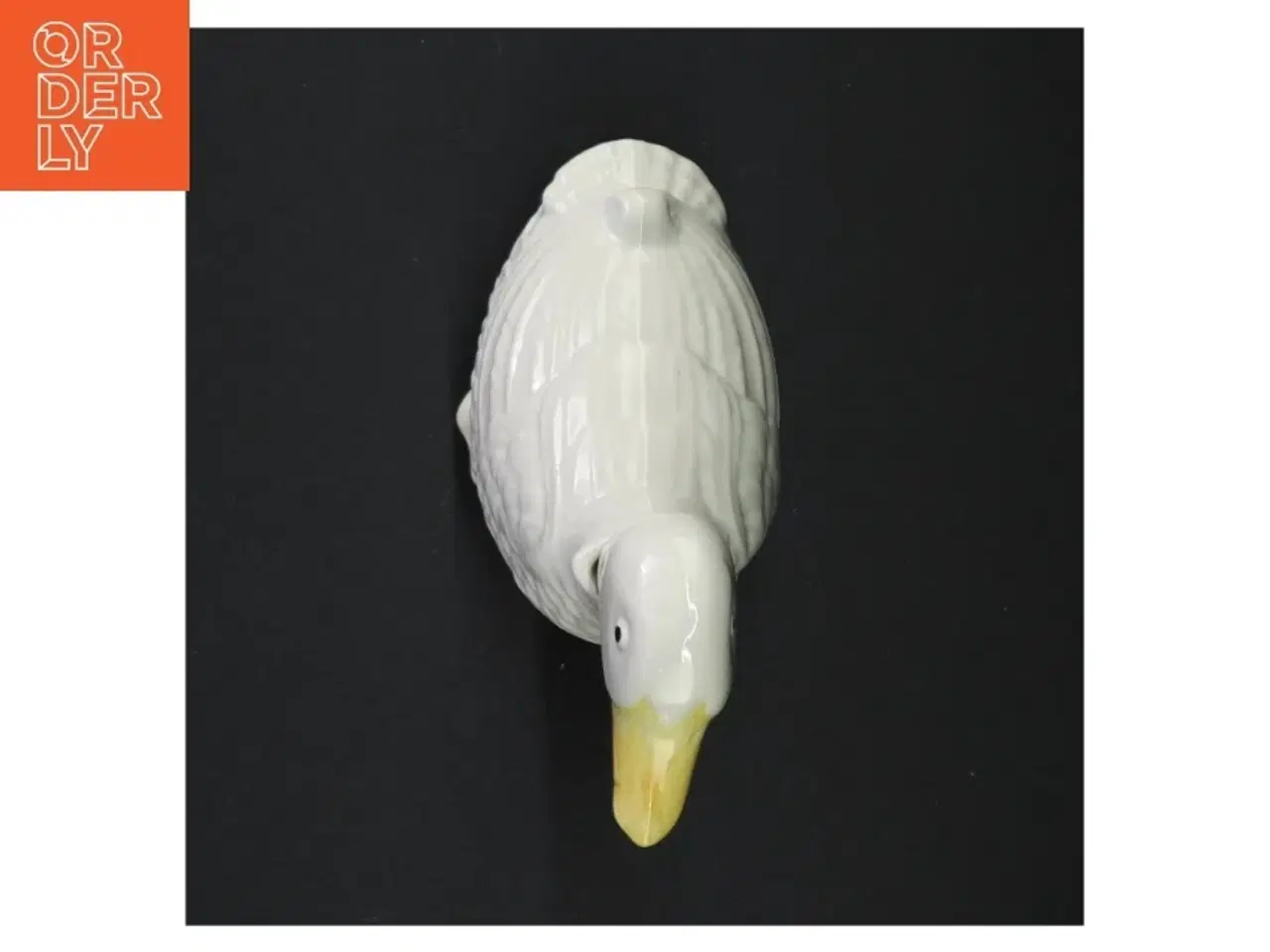 Billede 4 - Porcelæns ande flaske med prop