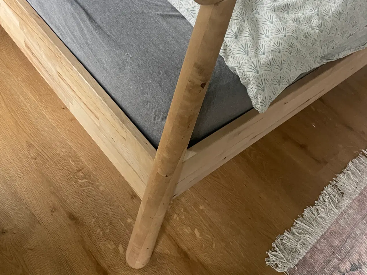 Billede 3 - Dobbeltseng i træ GJÖRA IKEA