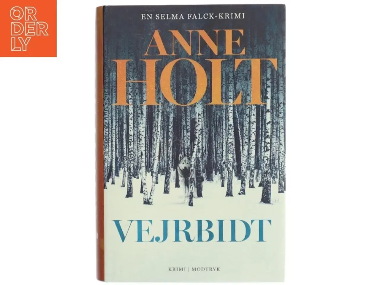 Billede 1 - 'Vejrbidt: Selma Falcks anden store sag' af Anne Holt (f. 1958-11-16) (bog)