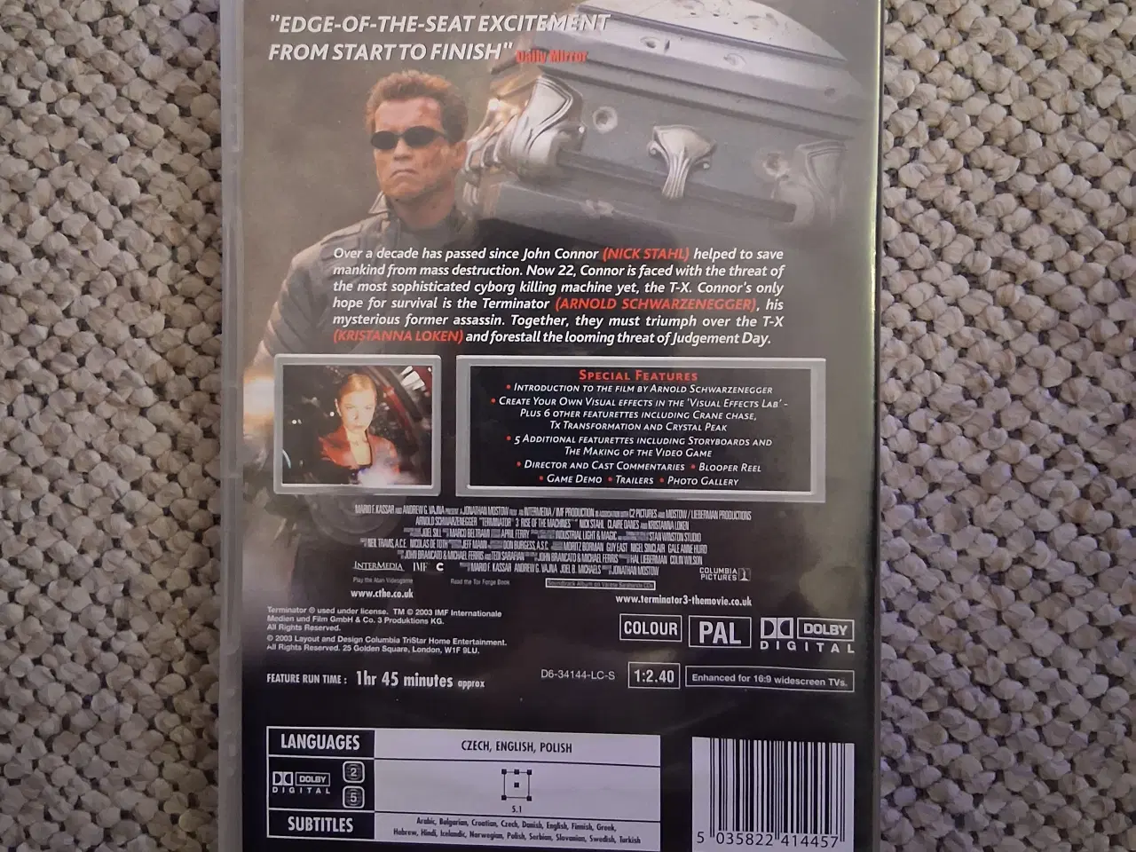 Billede 2 - Terminator 3 Dobbelt dvd