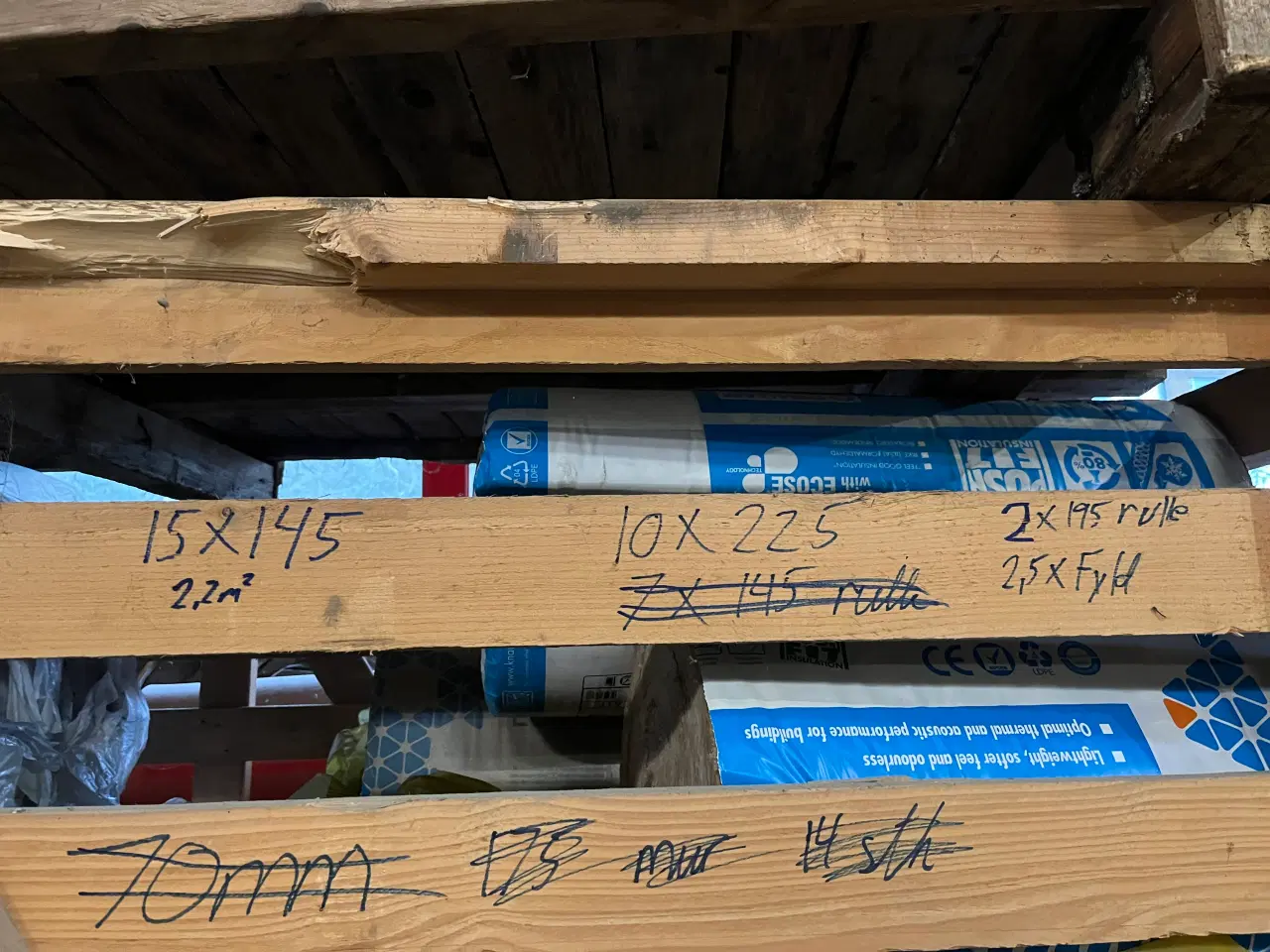 Billede 1 - Diverse isolering knald/isover