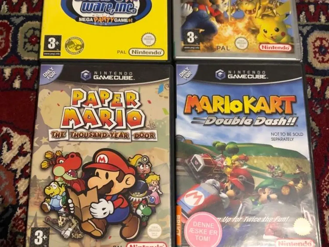 Billede 1 - Mario Kart Double Dash, WarioWare, Smash Bros 