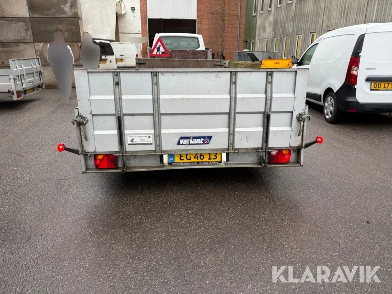 Billede 4 - Maskintrailer Variant 1519F1 med vippelad