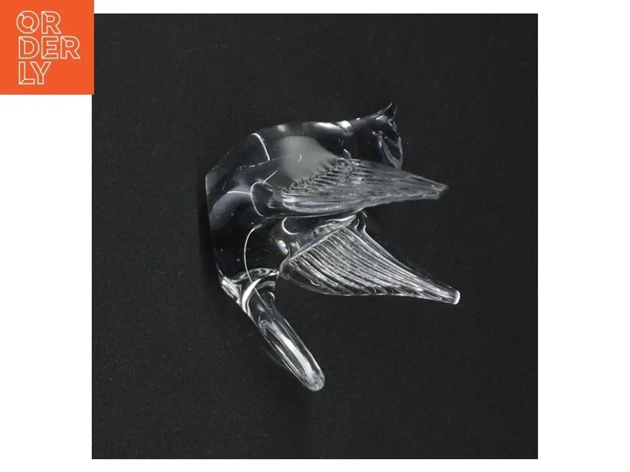 Billede 4 - Glasfugl figur (str. 7 x 9 x 7 cm)