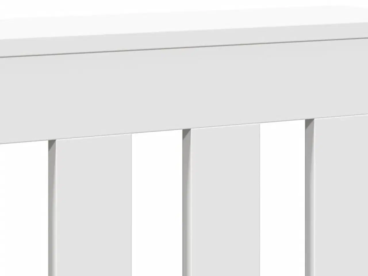 Billede 6 - Radiatorskjuler 78x20x82 cm konstrueret træ hvid