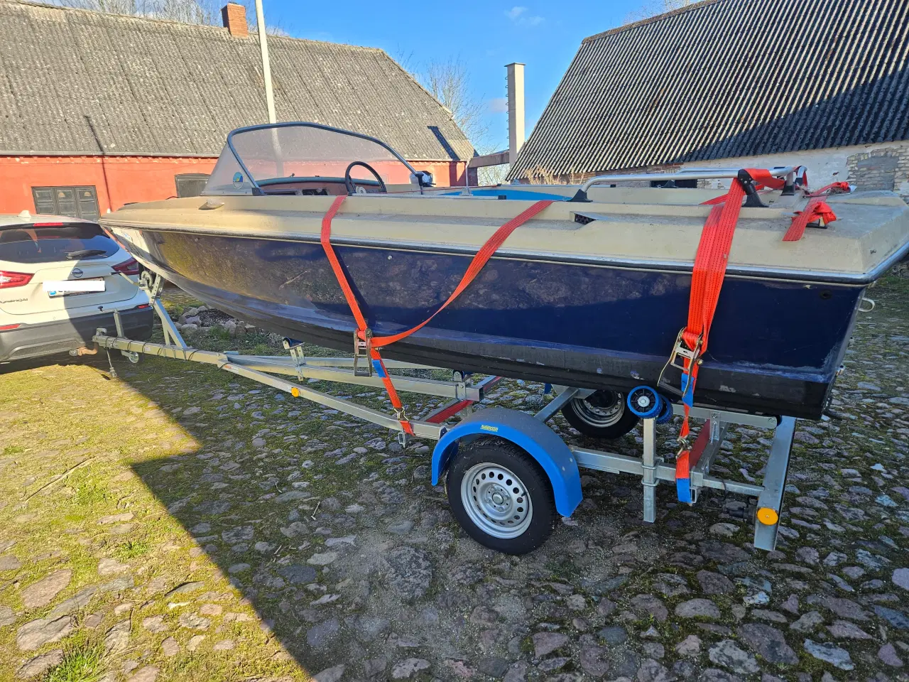 Billede 3 - VEGA 18 fods glasfiberbåd - projektbåd