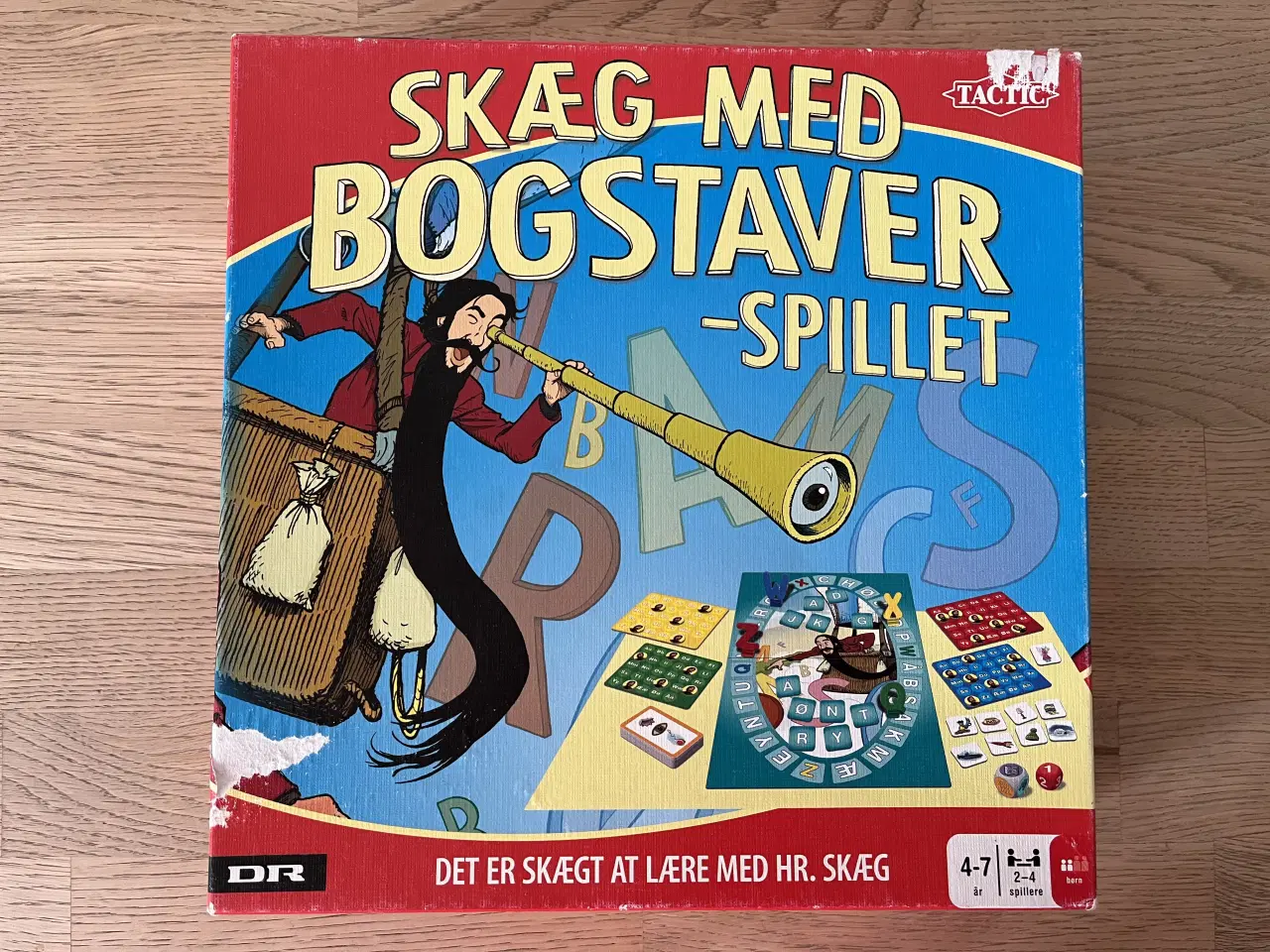 Billede 4 - KOMPLET SPIL: Skæg med bogstaver 
