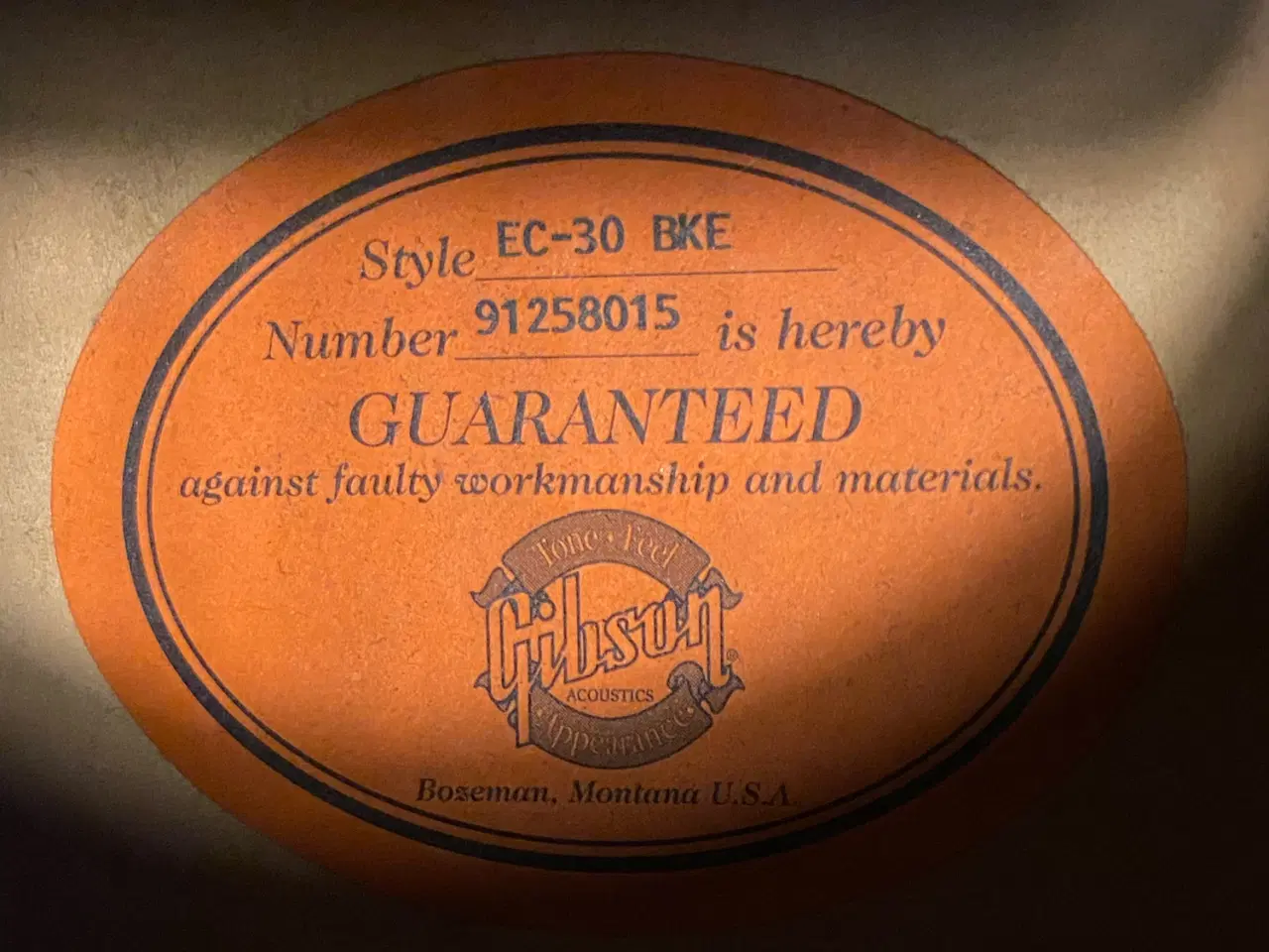Billede 5 - Gibson EC-30 Blues King Electro 1998