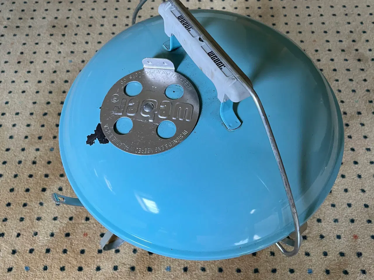Billede 1 - Weber grill smokey Joe I lyseblå 