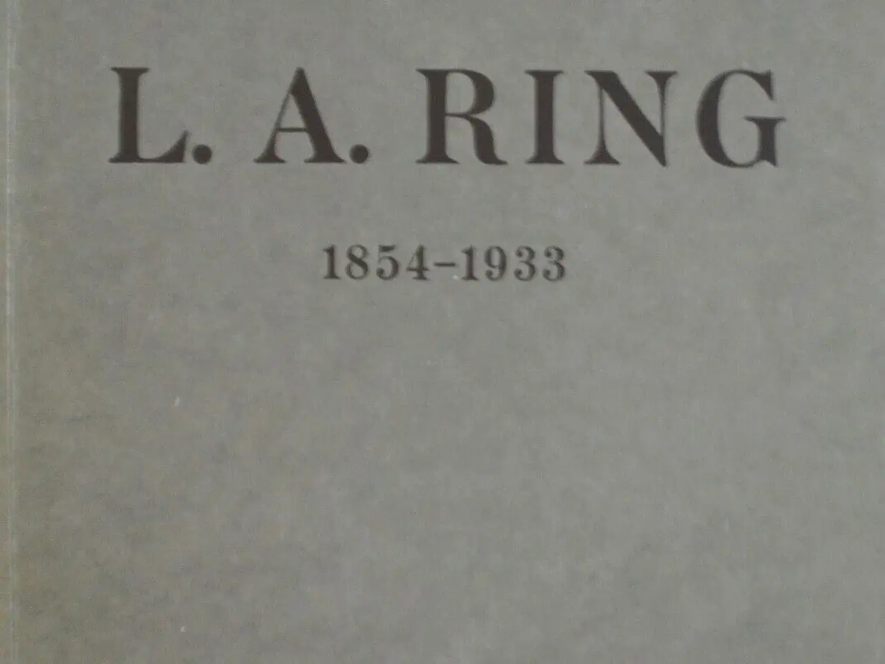 Billede 4 - maleren l. a. ring 1854-1933, af peter hertz, emne