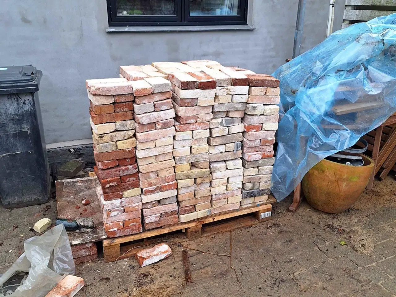 Billede 1 - Renset mursten 