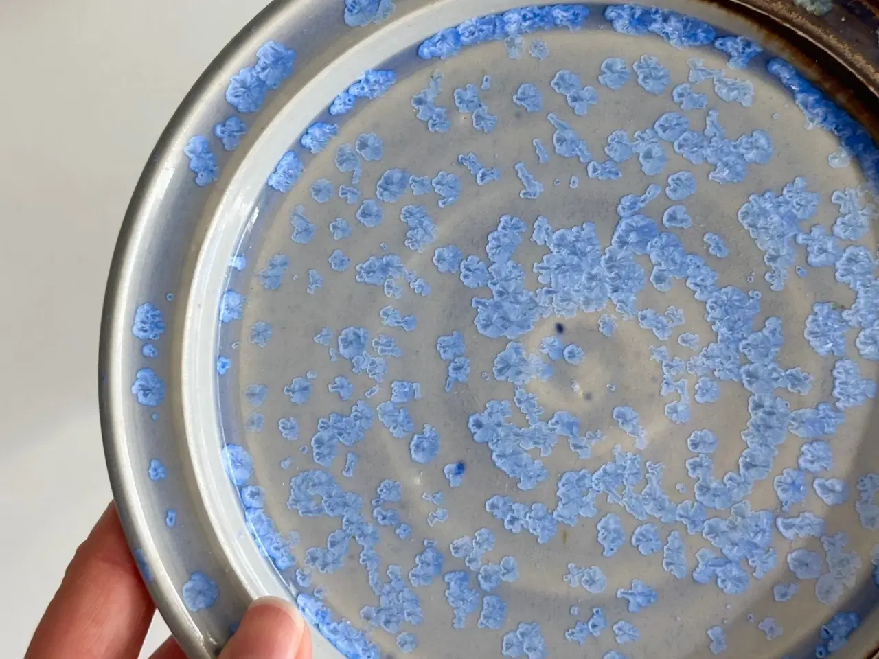 Billede 3 - Keramikfad m krystalglasur