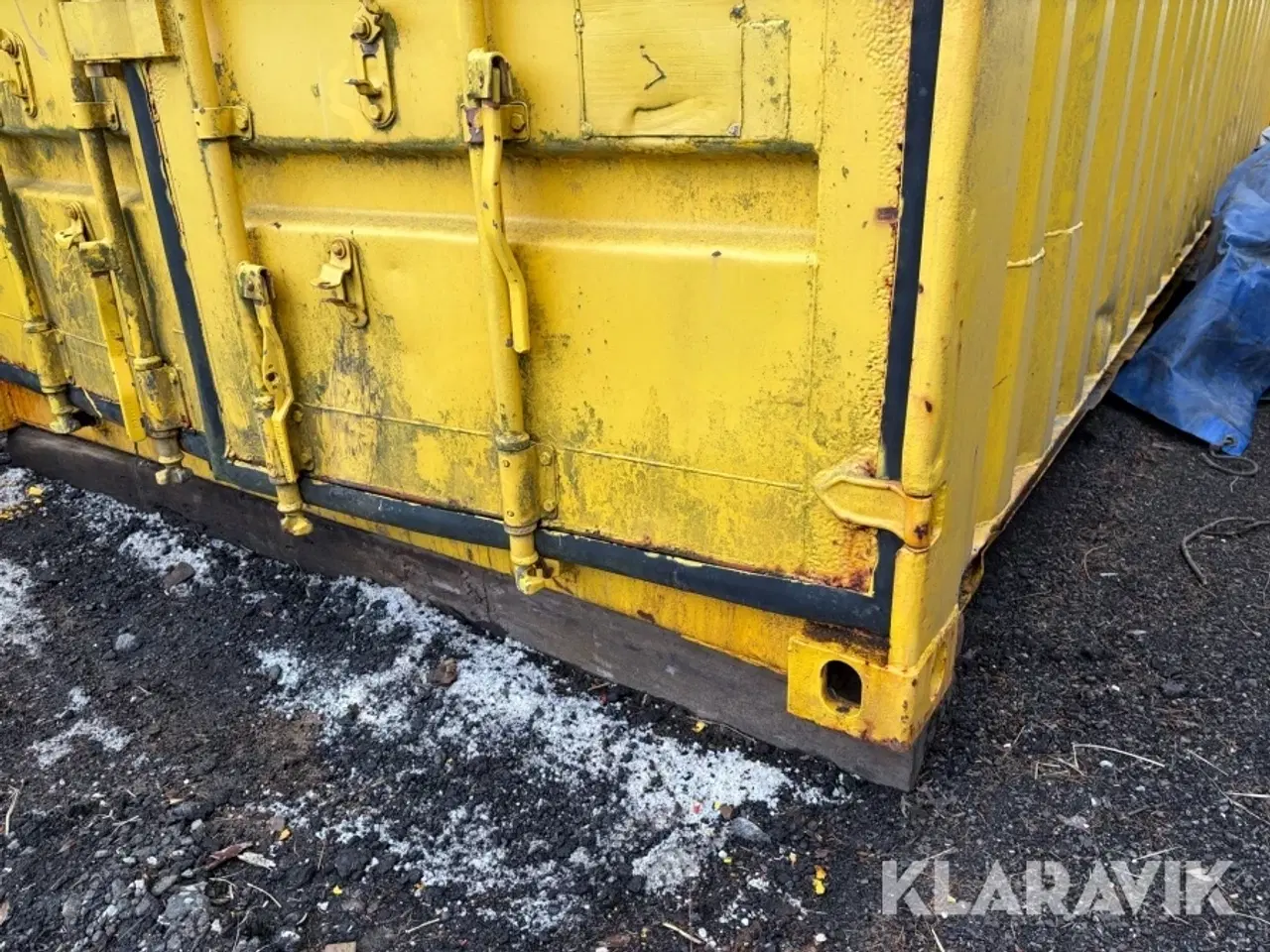 Billede 2 - Skibscontainer med presenning - 20 fod