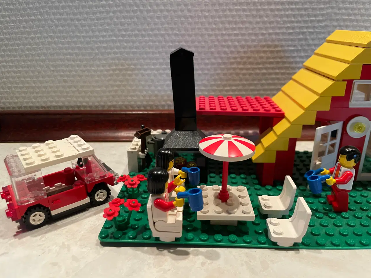 Billede 3 - Legoland 1472. Feriebolig med 4 minifigurer