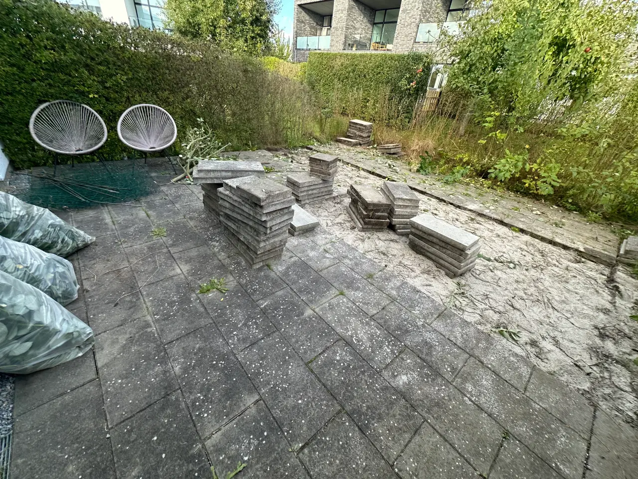 Billede 1 - Hent-selv Havefliser 