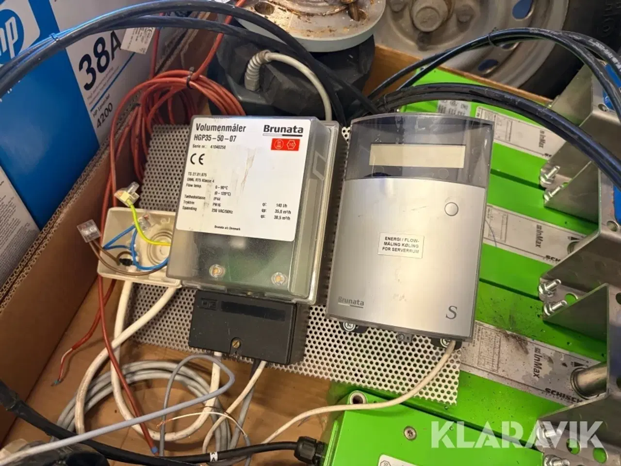 Billede 7 - Lot butterflyventiler med Schischek InMax aktuatorer, Brunata målere og styringskomponenter