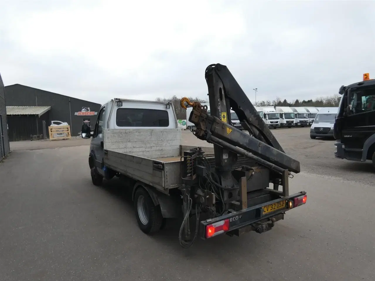 Billede 7 - Iveco Daily KRANBIL 3,0 D 35C15L, 5-g 146HK Ladv./Chas. Man.