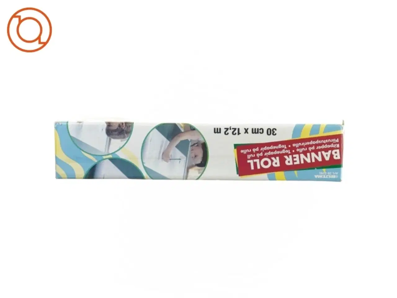 Billede 3 - Rulle med tegnepapir fra Biltema (str. 31 x 6 cm)