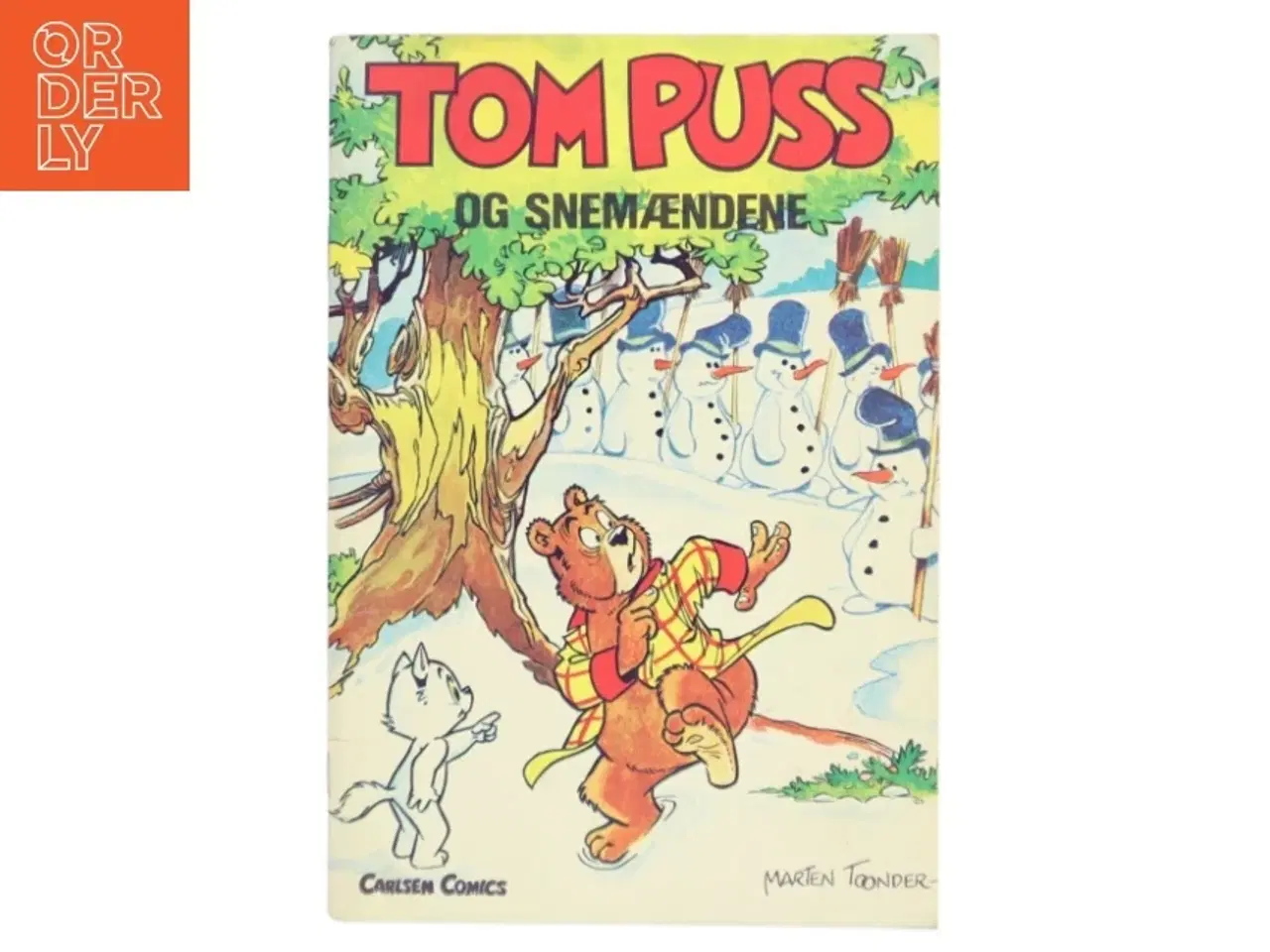 Billede 1 - Tom Puss tegneseriebog fra Carlsen Comics